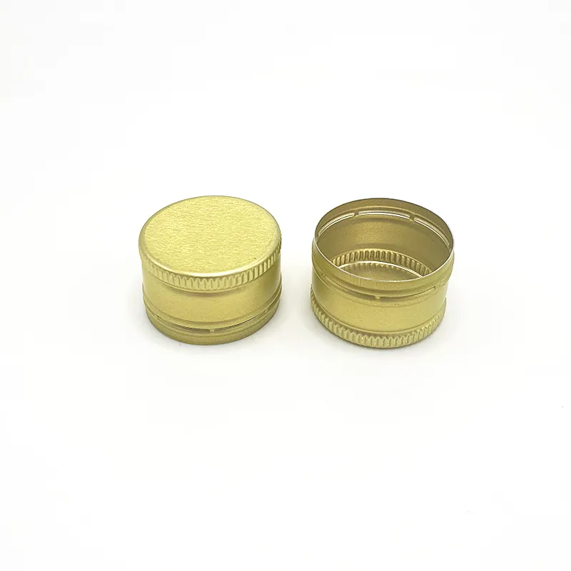 Golden Aluminium Cap